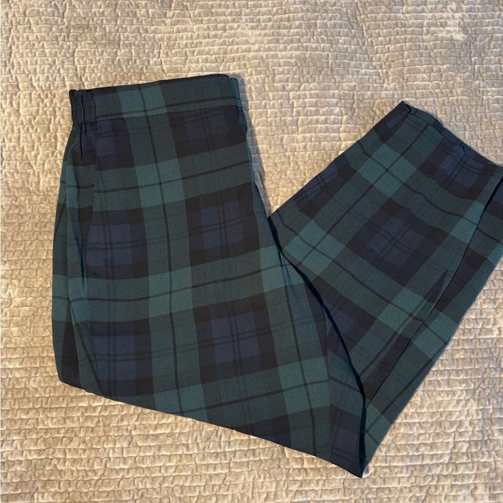 J. Crew Tartan Jamie Ankle Pant sz 16